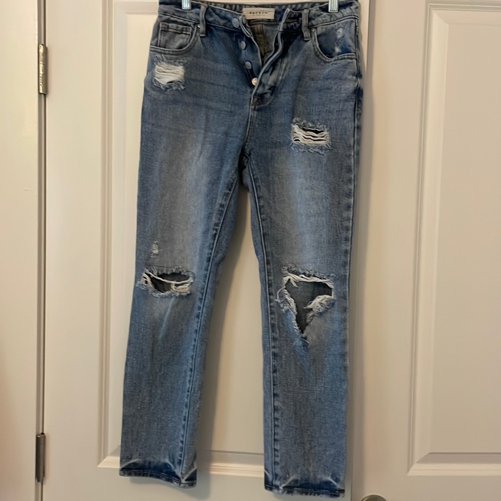Pacsun ripped mom jeans size 24